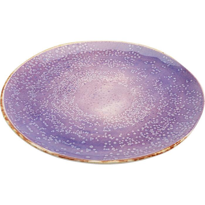 Kare Design - Plate Shirley Violet Ø26cm (set of 4) | {{ collection.title }}