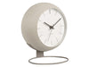 Karlsson Table Clock - Nirvana Globe - Warm grey | {{ collection.title }}
