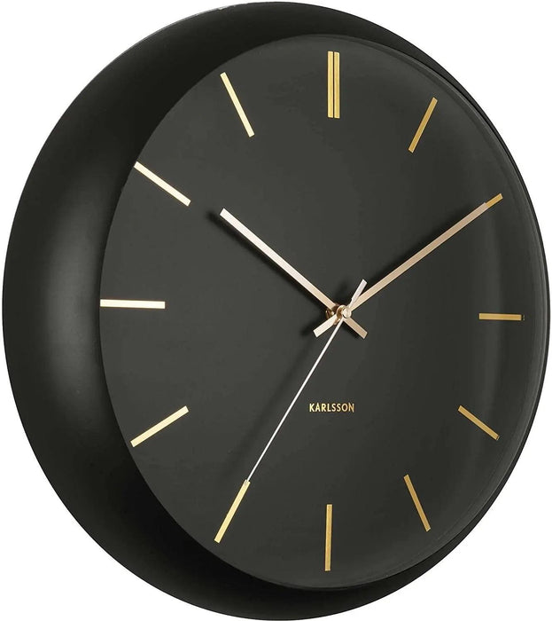 Karlsson Wall Clock Globe - Black | {{ collection.title }}