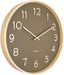 Karlsson Wall Clock Pure Wood Grain - Medium | {{ collection.title }}