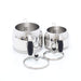 Korkmaz Flora - Black/Chrome Midi Teapot Set | {{ collection.title }}