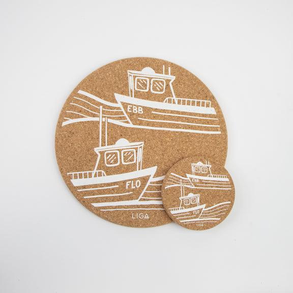 Liga Cork Placemat - Ebb & Flo | {{ collection.title }}