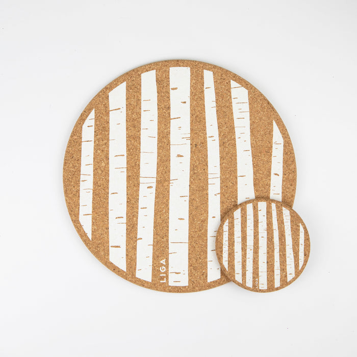 Liga Cork Placemat - Birch