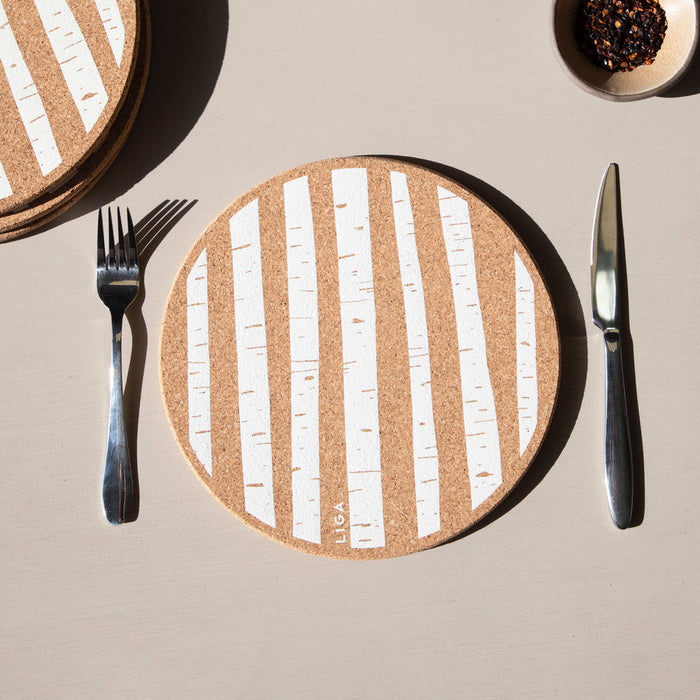 Liga Cork Placemat - Birch