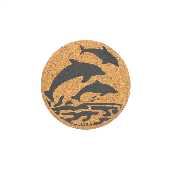 Liga Cork Coaster - Dolphins