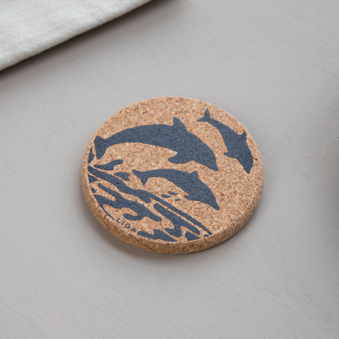 Liga Cork Coaster - Dolphins