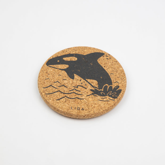 Liga Cork Coaster - Orca