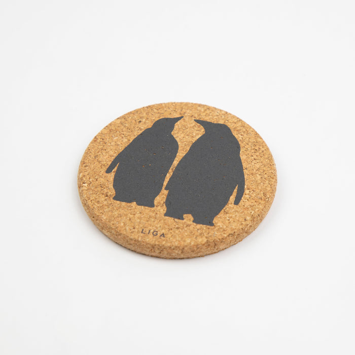 Liga Cork Coaster - Penguin