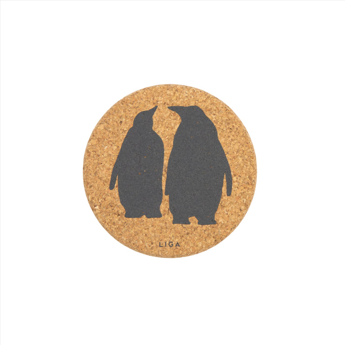 Liga Cork Coaster - Penguin