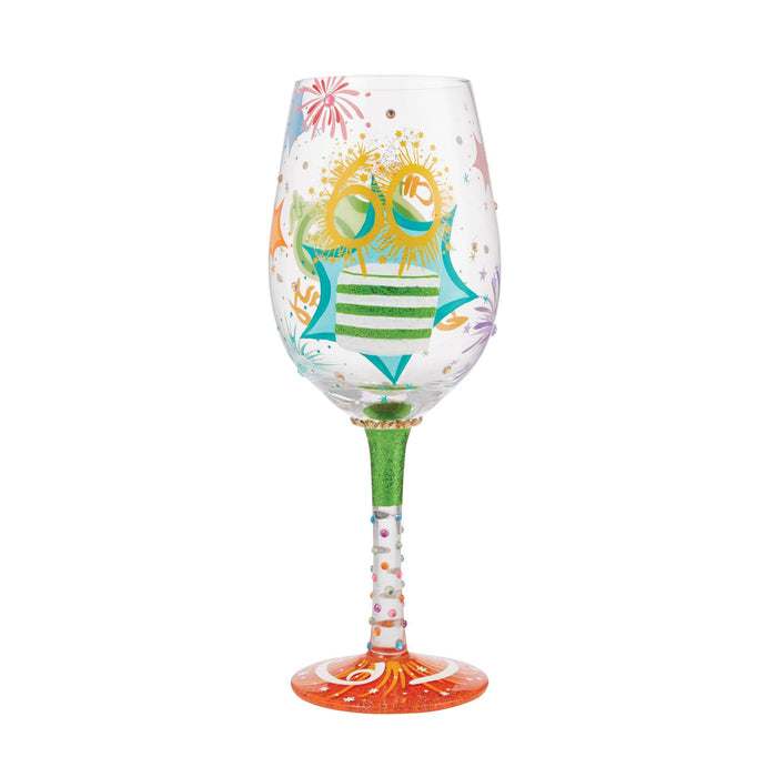 Lolita Happy 60th Birthday Wine Glass | {{ collection.title }}