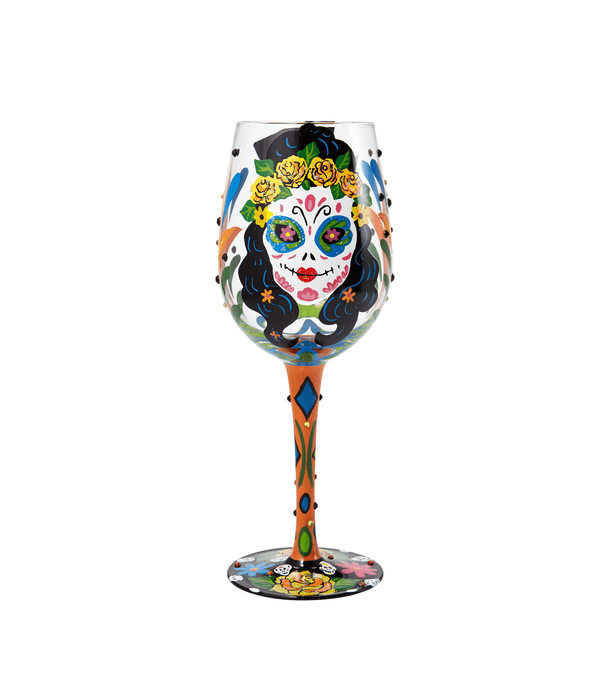 Lolita Sugar Skulls Wine Glass | {{ collection.title }}