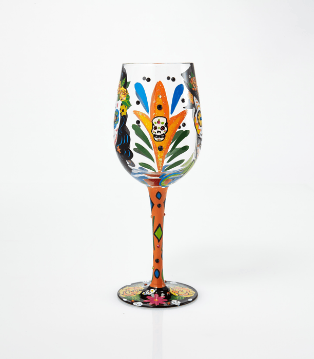 Lolita Sugar Skulls Wine Glass | {{ collection.title }}