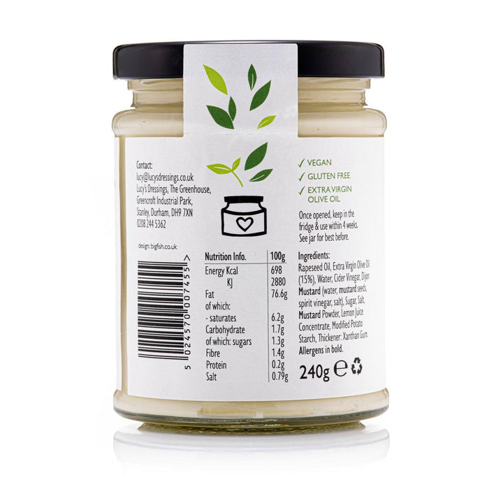 Lucy's Dressing Vegan Mayonnaise (240g) | {{ collection.title }}