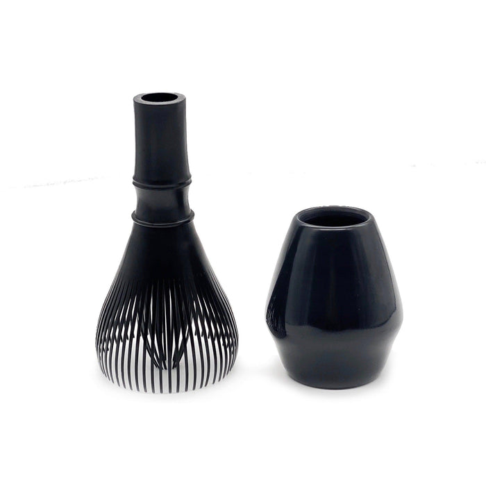 Matchado - Black Resin Whisk (with whisk holder) | {{ collection.title }}