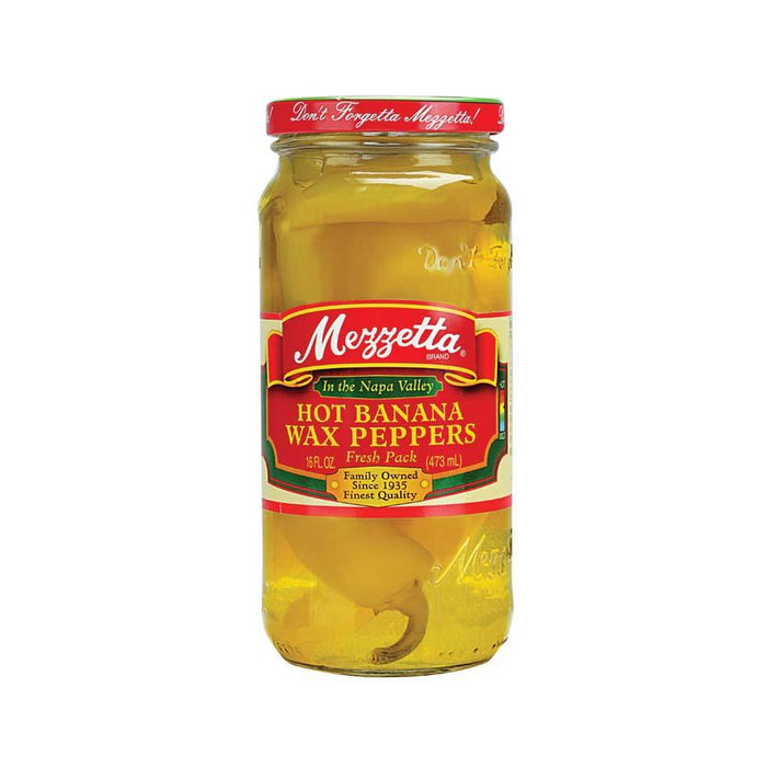 Mezzetta Hot Banana Wax Peppers (473g) | {{ collection.title }}