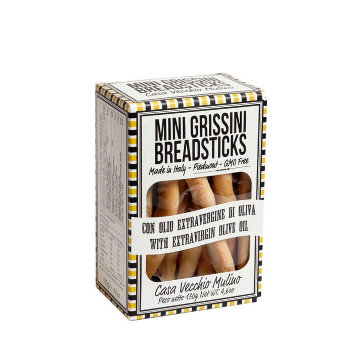 Casa Vecchio Mulino - Mini Grissini Breadsticks with Olive Oil (130g)