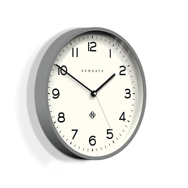 Newgate Echo Number Three Wall Clock - Grey | {{ collection.title }}