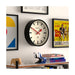 Newgate Luggage Wall Clock - Black | {{ collection.title }}