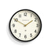 Newgate Master Edwards Wall Clock - Black | {{ collection.title }}