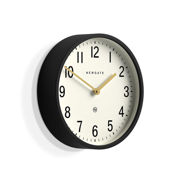 Newgate Master Edwards Wall Clock - Black | {{ collection.title }}