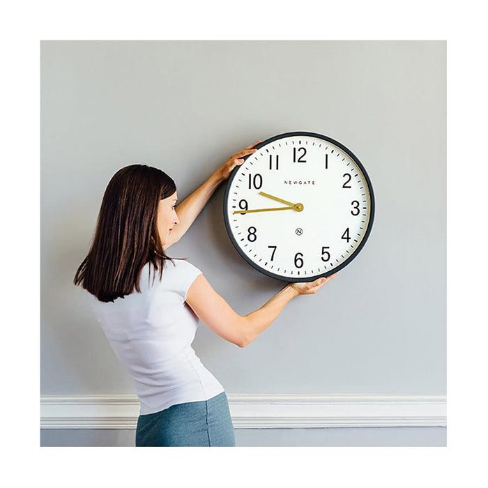 Newgate Mr Edwards Wall Clock - Grey | {{ collection.title }}