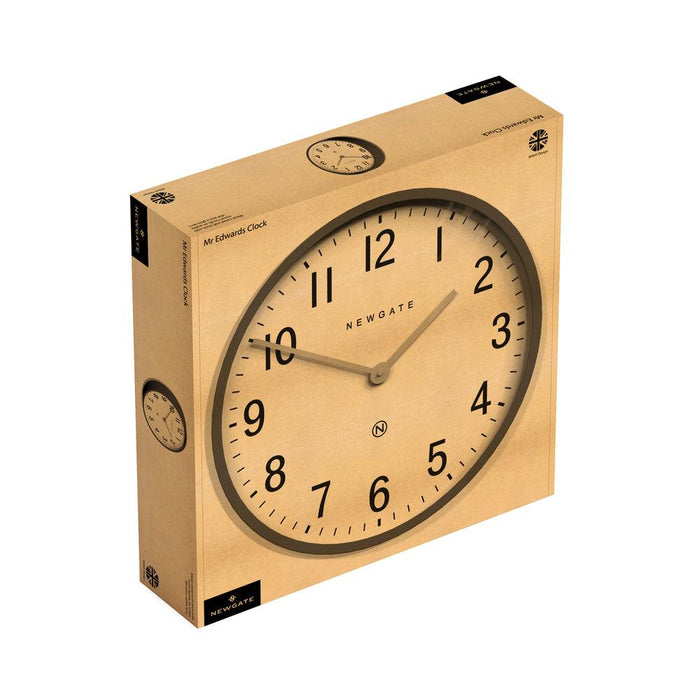 Newgate Mr Edwards Wall Clock - Grey | {{ collection.title }}