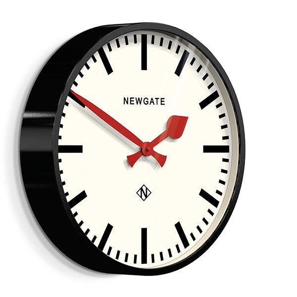 Newgate Putney Wall Clock - Black | {{ collection.title }}