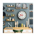 Newgate Putney Wall Clock - Black | {{ collection.title }}