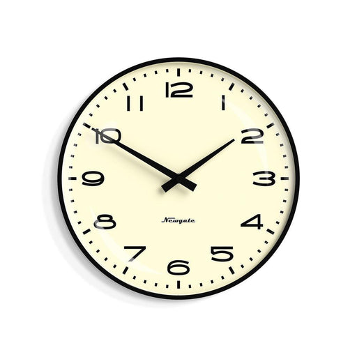 Newgate Radio City Wall Clock - Harlem Dial - Black | {{ collection.title }}