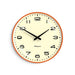 Newgate Radio City Wall Clock - Harlem Dial - Pumpkin Orange | {{ collection.title }}