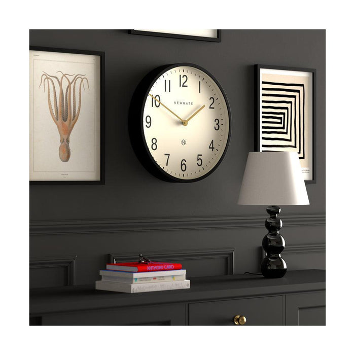 Newgate Universal Arabic Wall Clock - Black | {{ collection.title }}