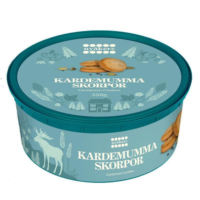 Nyakers Cardamom Cookies in Tub (350g) | {{ collection.title }}