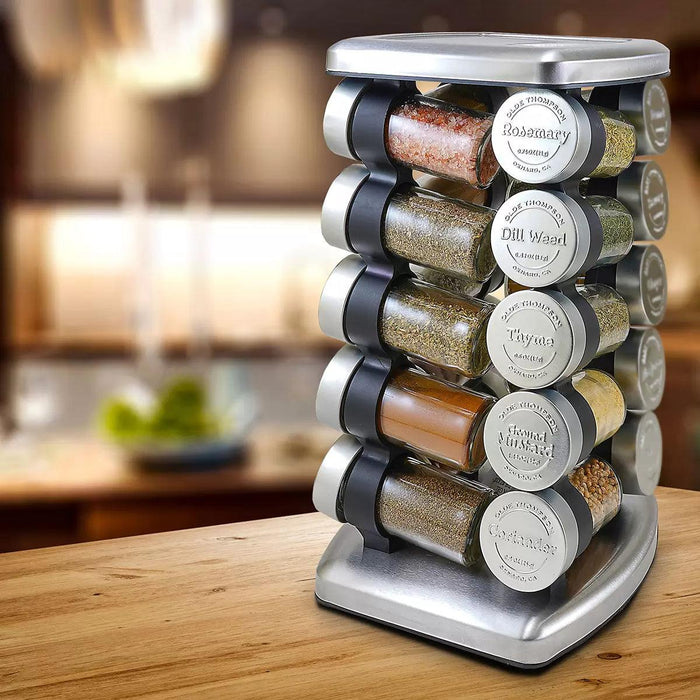 Olde Thompson 20 Jar Carousel Spice Rack | {{ collection.title }}