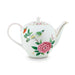 Pip Studio - Blushing Birds Large White Teapot | {{ collection.title }}