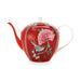 Pip Studio - Small Blushing Birds Large Red TeaPot | {{ collection.title }}