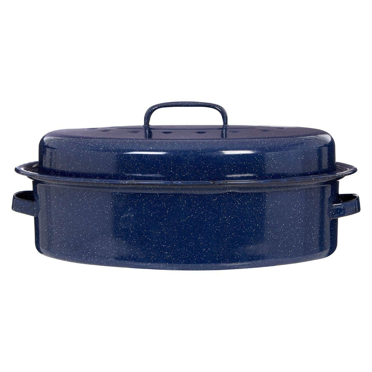 Self basting roasting outlet tin