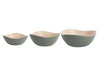 Present Time Bowl Set Puro Organic - Jungle Green | {{ collection.title }}