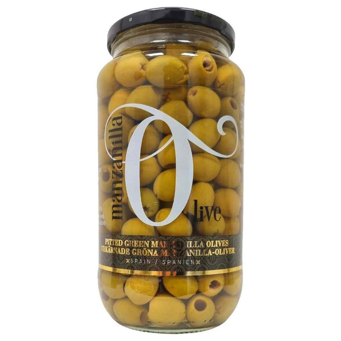 Manzanilla Olive Co. Pitted Green Manzanilla Olives (940g)