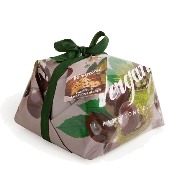 Vergani Gourmet Panettone - Marrons Glaces (750g)