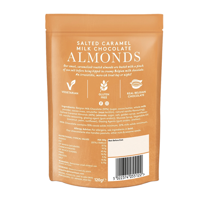 Forest Feast Sea Salted Caramel Almonds (120g)