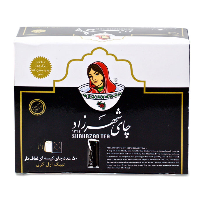 Shahrzad Tea Earl Grey Tea Bags (50) | {{ collection.title }}