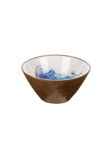 Shoeless Joe Jellyfish Mango Wood Bowl 25cm | {{ collection.title }}