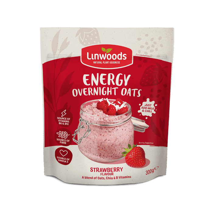 Linwoods - Strawberry Energy Overnight Oats (1kg)