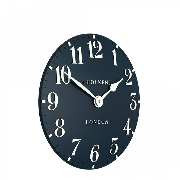 Thomas Kent Arabic Wall Clock - Ink - 30cm | {{ collection.title }}