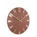 Thomas Kent Mulberry Wall Clock - Auburn - 30cm | {{ collection.title }}