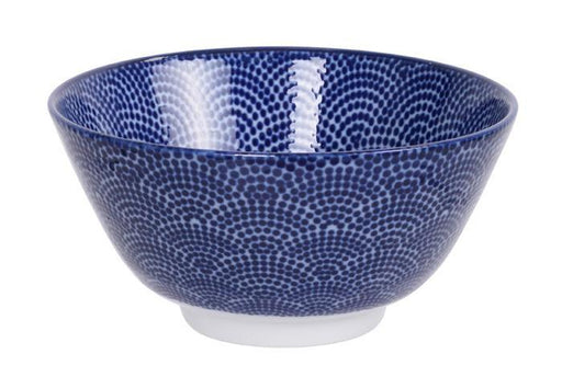 Tokyo Design Studio - Nippon Blue Rice Bowl 12x6.4cm 300ml Dots | {{ collection.title }}