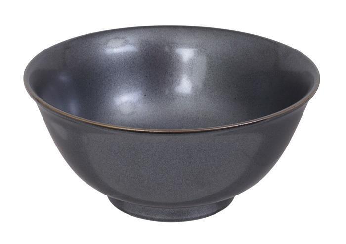 Tokyo Design Studio - Tetsu Kessho Black Tayo Bowl 15x7cm | {{ collection.title }}