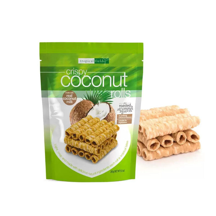 Tropical Fields Crispy Coconut Wafer Rolls (265g) | {{ collection.title }}