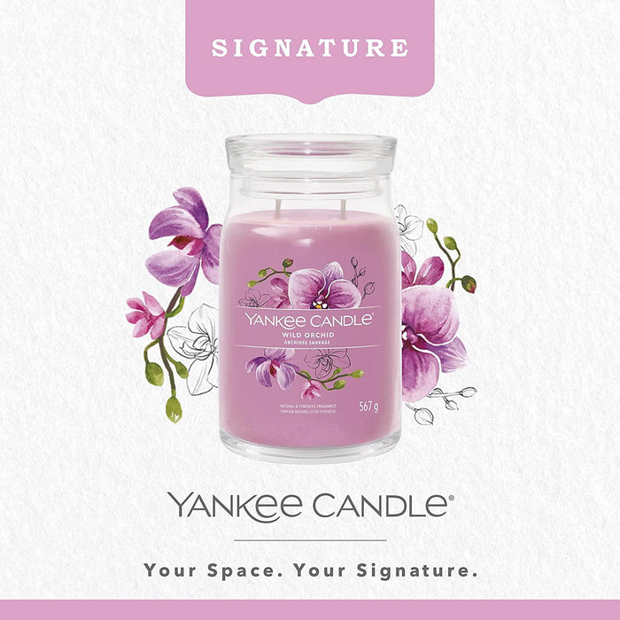 Yankee Candle Signature Large Jar - Wild Orchid | {{ collection.title }}