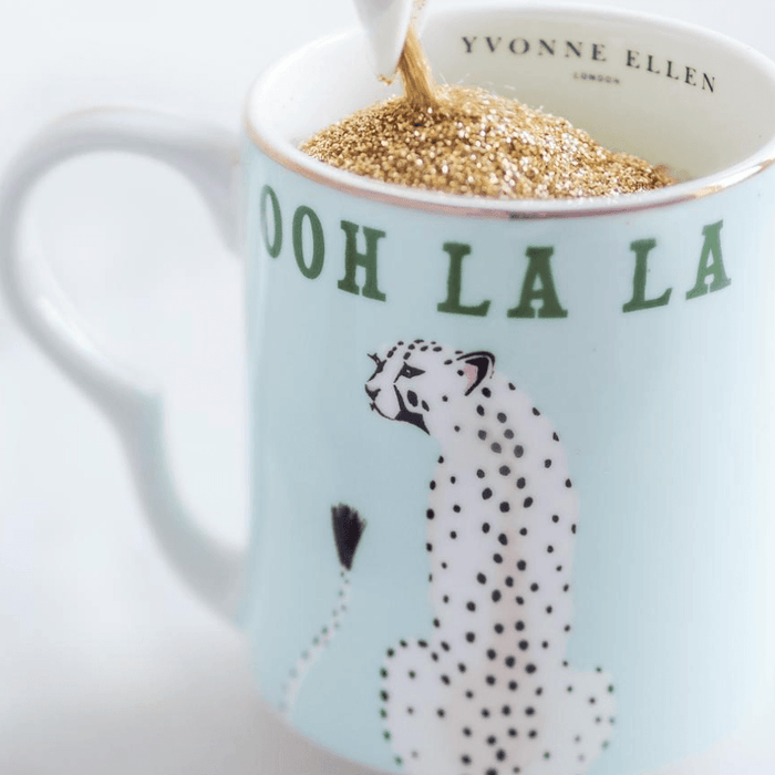 Yvonne Ellen Cheetah Small Mug | {{ collection.title }}